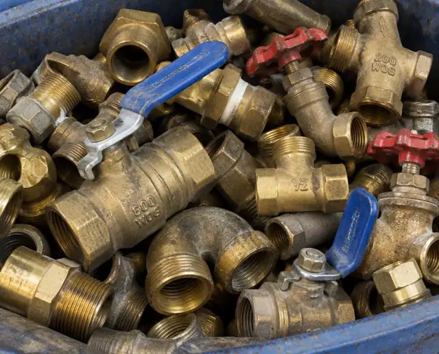 Scrap brass