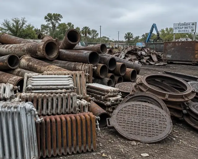 Scrap cast iron