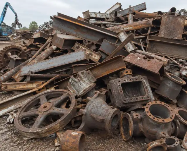 Scrap heavy melt steel